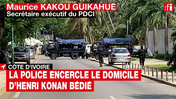 #CôtedIvoire : la police encercle le domicile d'Henri Konan Bédié