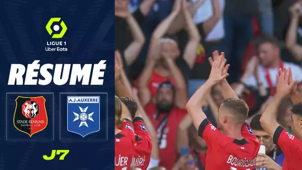 STADE RENNAIS FC - AJ AUXERRE (5 - 0) - Résumé - (SRFC - AJA) / 2022/2023