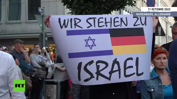 Rassemblement pro-israélien à Nuremberg: le ministre-président bavarois condamne l'attaque du Hamas