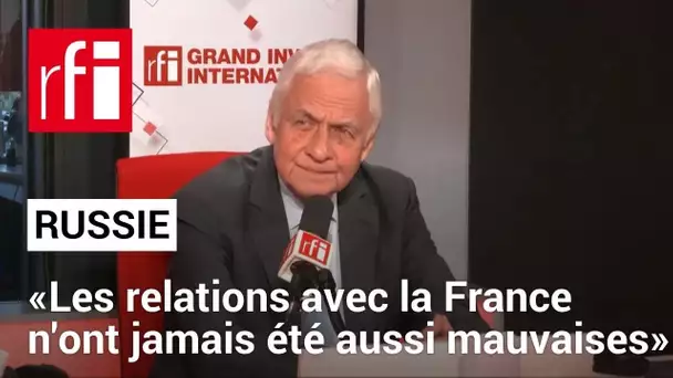 Russie: «Les relations avec la France n'ont jamais été aussi mauvaises» • RFI