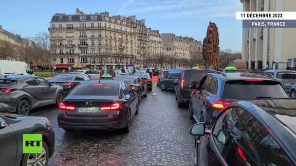 🇫🇷 France : grève des chauffeurs de taxi