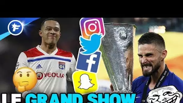 Le message énigmatique de Depay, Giroud trolle Arsenal, Beckham rejoue avec MU | Le Grand Show