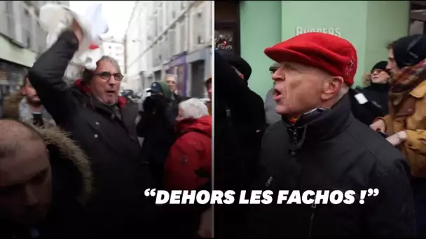 Des foulards rouges virent des gilets jaunes de leur marche républicaine pour les libertés