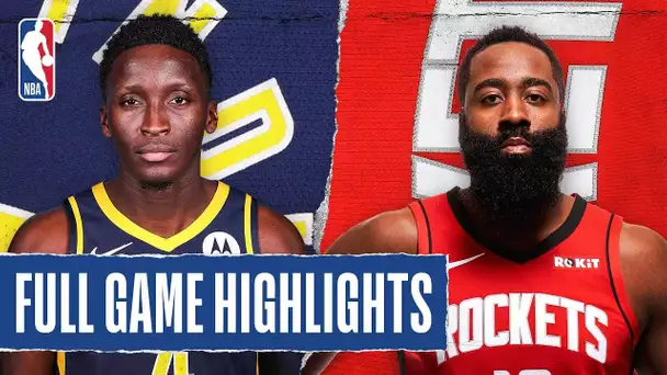 PACERS at ROCKETS | FULL GAME HIGHLIGHTS | August 12, 2020