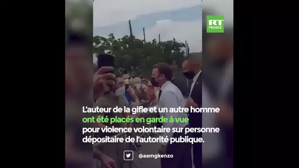 «Tour de France» présidentiel : Emmanuel Macron giflé dans la Drôme