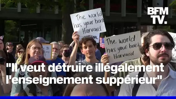 Coupes budgétaires, étudiants étrangers ciblés…Harvard manifeste contre les décisions de Trump