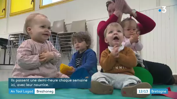 Initiation au breton pour les tout-petits en salle et en promenade à Lesneven