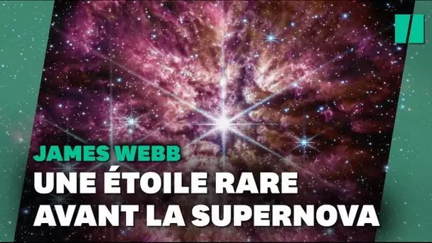 James Webb capture une étoile juste avant qu’elle ne devienne une supernova