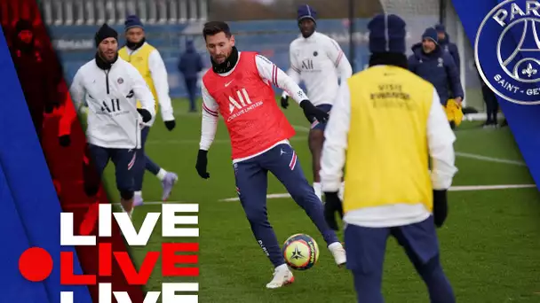 ⚽️15 minutes d'entraînement avant Feignies-Aulnoye EFC - Paris Saint-Germain 🔴🔵