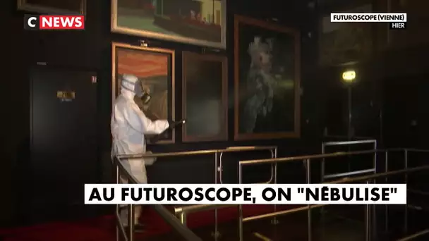 Le Futuroscope «nébulise» la nuit pour un meilleur accueil des visiteurs