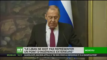 Sergueï Lavrov : «Le Liban ne doit pas être un point d'ingérence extérieure»