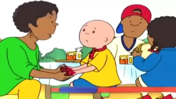 Caillou en Français - Caillou et l&#039;Accident du Déjeuner | dessin animé | conte pour enfant