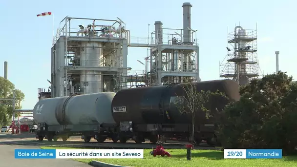 Chevron, la sécurité dans une usine Seveso de la zone industrielle du Havre