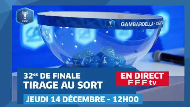 Le tirage des 32es de finale en direct (12h00) I Coupe Gambardella-Crédit Agricole 2023-2024