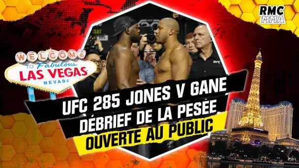 UFC 285 : Jones v Gane, debrief de la pesée ouverte au public