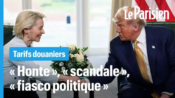 Les accords douaniers avec les États-Unis scandalisent la France