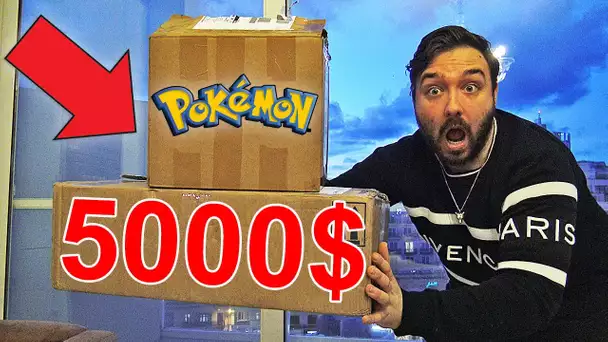 Ouverture de 2 COLIS DE 10 KILOS POKEMON A 5000 EUROS ! ( Boosters Pokémon ULTRA RARE )