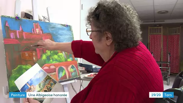 Tarn : à 93 ans, Simone remporte un premier prix national de peinture