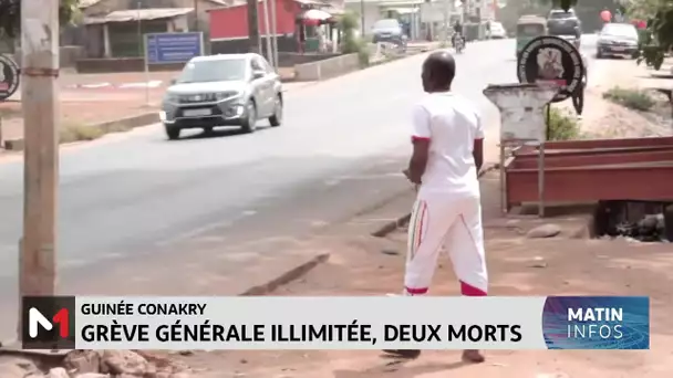 Guinée Conakry : Grève générale illimitée, deux jeunes tués