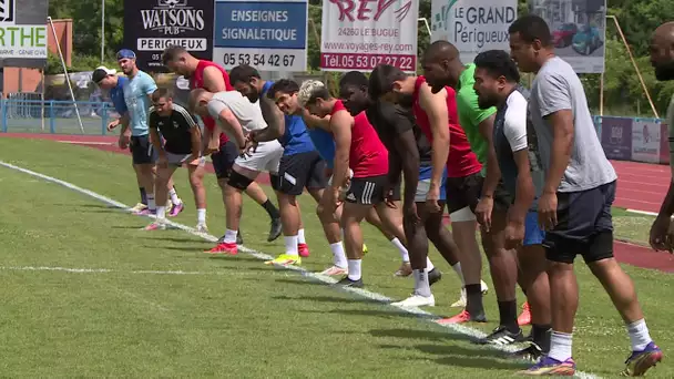 Rugby : dernier entrainement du Cap avant la demi-finale face à Rennes
