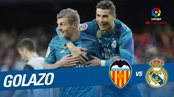 Golazo de Kroos (1-4) Valencia CF vs Real Madrid
