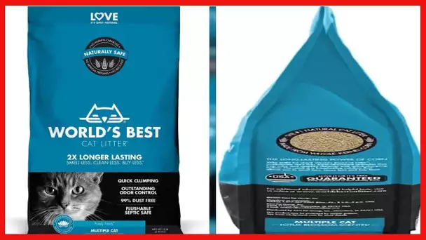 World's Best Cat Litter Multiple Cat Lotus Blossom Scented.