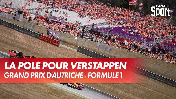 La pole pour Max Verstappen au Grand Prix d'Autriche