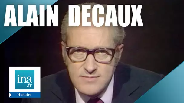 Alain Decaux raconte "Le 18 Brumaire" | Archive INA