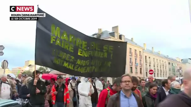 Incendie de Rouen : une manifestation des habitants pour réclamer la vérité