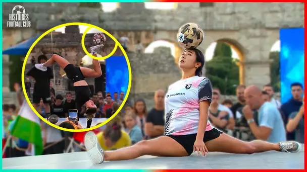 Ces filles amènent le freestyle football à un tout autre niveau !