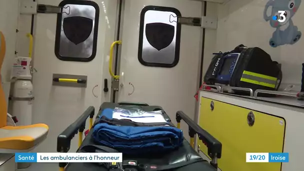 Les ambulanciers a l honneur