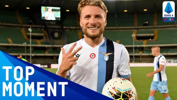 Immobile takes his tally to 34 league goals with hat-trick! | Hellas Verona 1-5 Lazio | Serie A TIM