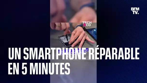 Vous pouvez réparer ce smartphone en 5 minutes chrono