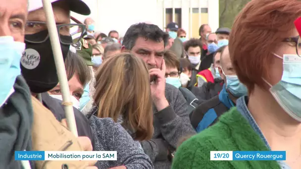 2000 personnes pour soutenir les grévistes de la SAM, un moment fort à Viviez