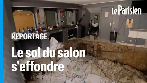 Salon de coiffure effondré à Argenteuil : «On est tous tombés dans la cave»