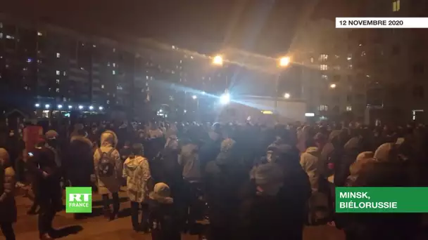 Minsk : manifestation en hommage au jeune homme décédé au lendemain de son arrestation