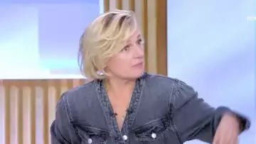 Anne-Elizabeth Lemoine en maillot de bain sur le plateau de C à Vous à cause d'un de ses invités...