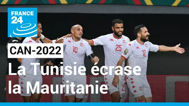 CAN-2022 : La Tunisie écrase la Mauritanie (4-1) • FRANCE 24