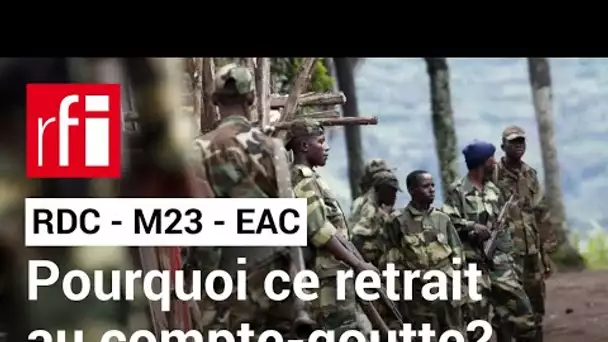 RDC : comment expliquer le retrait au compte-goutte du M23 ? • RFI