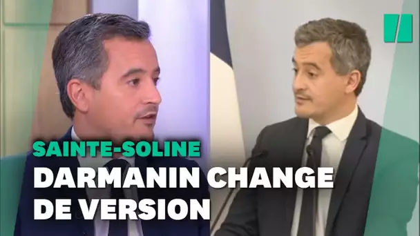 Sainte-Soline : comment Gérald Darmanin a changé de version sur les quads