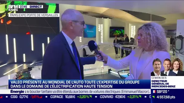 Valeo présente au Mondial de l'auto son expertise dans le domaine de l'électrification haute tension