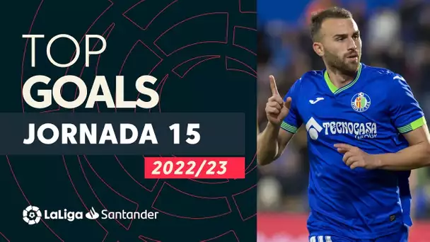 Todos los goles de la jornada 15 de LaLiga Santander 2022/2023