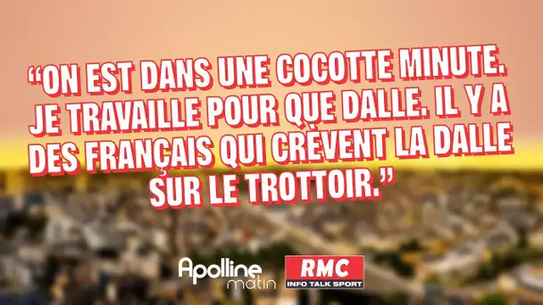 "On est dans une cocotte minute": Pierre, auditeur RMC, alerte sur la précarité des Français