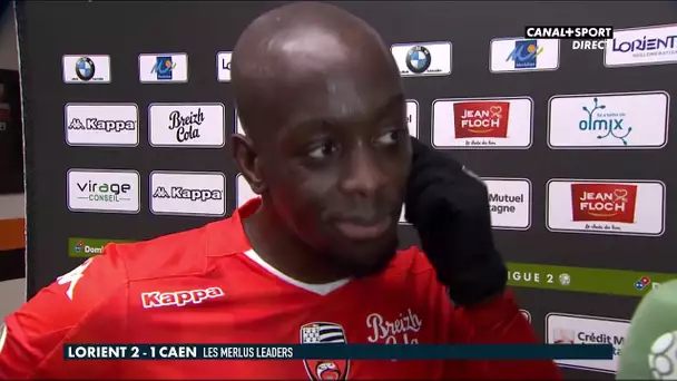 La réaction du lorientais Yoane Wissa - Ligue 2