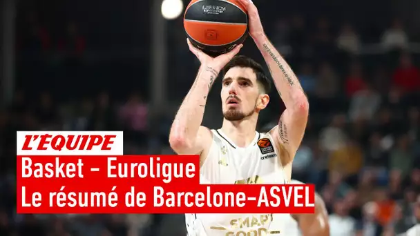 Basket - Euroligue : Grâce à un ultime tir, L'Asvel crée l'exploit sur le parquet de Barcelone