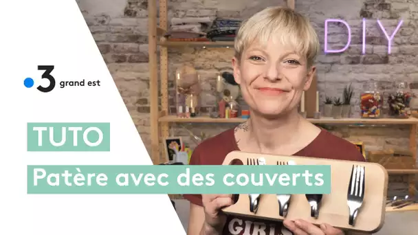 Tuto patère : faire un porte-manteau avec des couverts, ce n'est pas une idée tordue