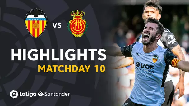 Resumen de Valencia CF vs RCD Mallorca (2-2)