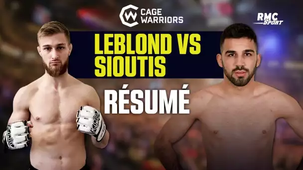 Résumé - Cage Warriors : Nicolas Leblond vs Gerasimos Sioutis