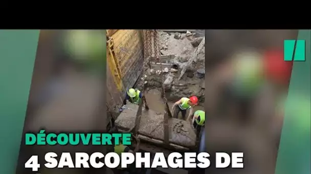 Des sarcophages de l'Empire romain découverts près de Perpignan