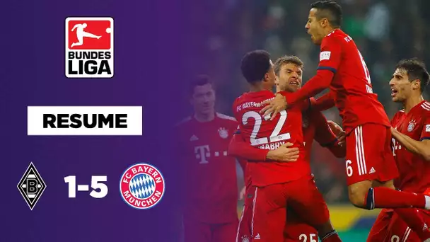 Bundesliga : Enorme démonstration du Bayern Munich sur la pelouse du Borussia M&#039;Gladbach